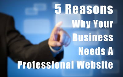 5 Reasons Why Your Business Needs A Professional Website